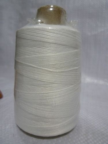 厂家特销白色4两 涤纶大化纤 纸管的 缝包线 封包线 工程线